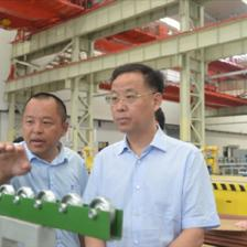 鳩江區委主要領導赴邁科機械調研，共繪機器人產業發展新藍圖